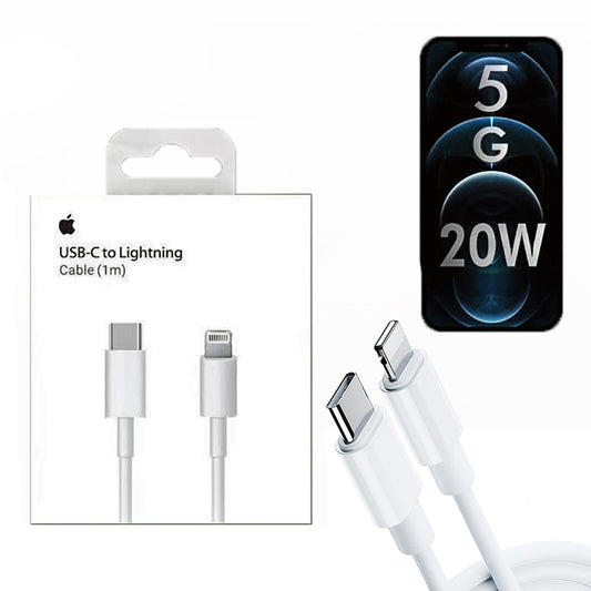 iPhone pd cable 20w AAA quality lightening to type C