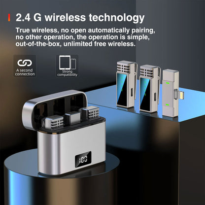 JMARY MW-15 2.4G WIRELESS MICROPHONE FOR MOBILE TYPE C